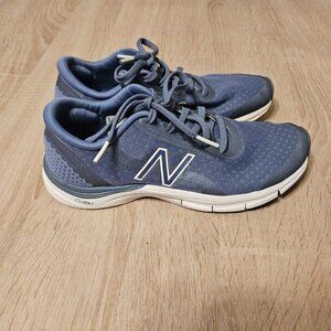 New Balance Size 7.5 Womans 711 Cush Blue Sneakers